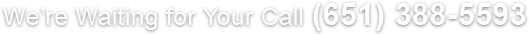 We’re Waiting for Your Call (651) 388-5593